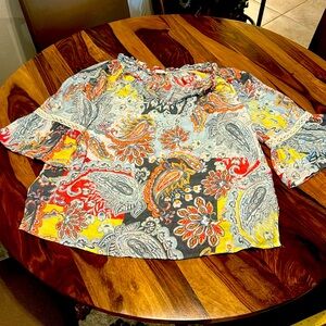 Spence Woman Boho print blouse